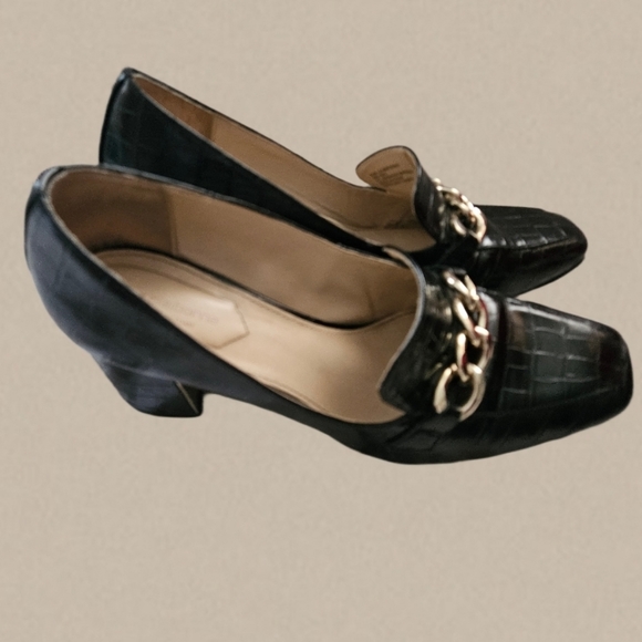 Liz Claiborne Womens Matching Block Heel Pumps - Picture 3 of 8